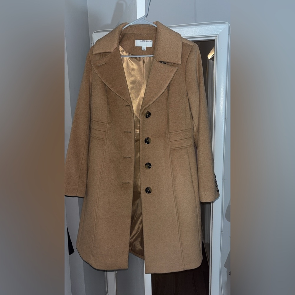 Anne Klein Tan Trench Coat